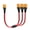 XT60 1 Male to 3 Female, variant on mistyhony XT60 Splitter Cable,12AWG XT60 1 Female to 3 Male Connector Cable for UAV Phantom Quadcopter RC Car(1FT)