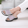 thumbnail image 3 of Aerothotic Hadley Women’s Cozy Faux Fur Slippers – Indoor House Shoes with Memory Foam Comfort, 3 of 6