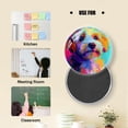 thumbnail image 5 of Glass Refrigerator Magnet 6Pcs Magnetic Fridge Sticker,Decor for Kitchen,Whiteboard,Cabinet,Playful Multicolor Dog Animal, 5 of 5