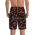 thumbnail image 4 of Lsque BBQ Mens Sleep Pajama Shorts,Short Pajama Pants, Cotton Ultra-Soft Knit-Small, 4 of 9