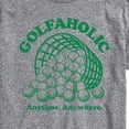 thumbnail image 3 of Instant Message - Golfaholic - Men's Short Sleeve Graphic T-shirt, 3 of 6