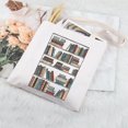thumbnail image 4 of Bookworm Gift Bookish Handbag Shelves with Books Tote Bag For Books Lover, 4 of 6