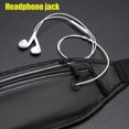 thumbnail image 3 of Riñonera deportiva, bolsa para teléfono móvil para correr, equipo para exteriores, riñonera multifuncional, plateada, 3 of 6