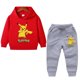 thumbnail image 3 of Conjuntos de ropa para niños, sudaderas con capucha y pantalones de dibujos animados de Pokémon, conjunto informal de 2 piezas para niños de 1 a 8 años, traje de Patrulla Canina, 3 of 5