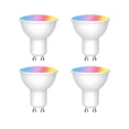 thumbnail image 1 of Tuya WiFi GU10 Smart LED Light Bulb Dimmable 6W 220V Smart Life App Control Spotlight Bulb Work with Alexa 4PCS, 1 of 5