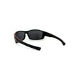 thumbnail image 4 of Choppers Mens Biker Warparound Motorcycle Sunglasses Shiny Black Orange, 4 of 4