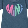 thumbnail image 3 of Instant Message - Mini Heart - Toddler & Youth Girls Fleece Dress, 3 of 6