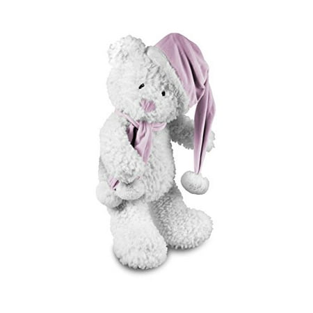 - Beverly Hills Teddy Bear Company Winter Baby Bear Pink