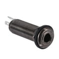 thumbnail image 3 of Conector endpin Irfora 6,35 mm 1/4 Pulgadas Pin del Extremo Conector Hembra de Extremo Enchufe Mono Material de Cobre de Salida para Guitarra Eléctrica Acústica Irfora Conector endpin, 3 of 4