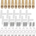 thumbnail image 1 of ZOUSSIQI 10Pcs Automatic Rabbit Water Feeder, Stainless Steel Nipple Waterer for Rabbit Bunny(#1) CA919-60067, 1 of 6