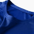thumbnail image 3 of Mfakffe Mens T-shirts Crew Neck Mesh Short Sleeve Tee Quick Dry Solid Color Athletic Top for Outdoor Running Hiking Training, 3 of 4