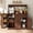 Brown, variant on 40'' Coffee Bar Cabinet Station with Storage Doors, Farmhouse Sideboard Buffet Cabinet for Kitchen Dining Room, Walnut