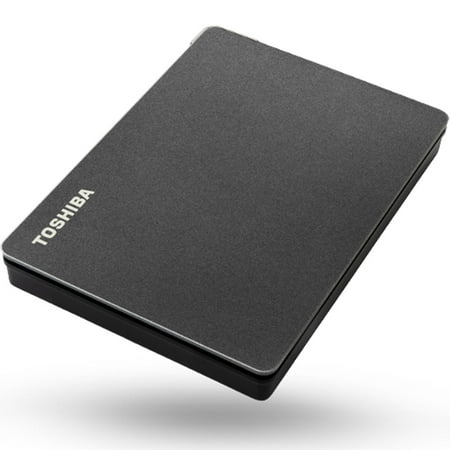 Toshiba - Canvio Gaming 4TB External USB 3.0 Portable Hard Drive - Black