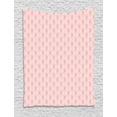 thumbnail image 1 of Pink Damask Tapestry, Victorian Inspired Monochrome Floral Girly Delicate Repetitive Pattern, Wall Hanging for Bedroom Living Room Dorm Decor, 60W X 80L Inches, Pale Pink and Ivory, by Ambesonne, 1 of 2