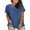 Blue, variant on Tittly Womens T Shirts Women Graphic Tees Plus Size Shirts for Women Plus Size Round Neck Short Sleeve T Shirt For Women; Summer Loose T Shirt Casual Top. Beige