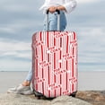 thumbnail image 7 of Pofeuu Popcorn 1 Print Luggage Suitcase Cover Protector Luggage Washable Covers Aesthetic for 18/24/28/32 inch Luggage（No luggage included）-Medium, 7 of 7