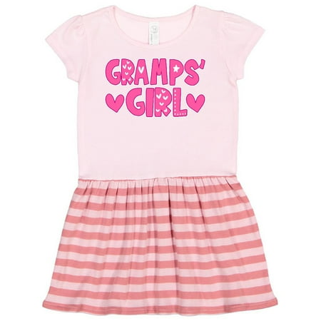 

Inktastic Gramps Girl Granddaughter gift Gift Toddler Girl Dress