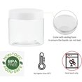 thumbnail image 3 of czcpp-28 Pack 6oz(180ml) Plastic Slime Jars/Containers with White Lids, Storage Favor Jar/Empty Wide-Mouth Jars for Body Butter, Cosmetics, Scrub, 3 of 4