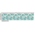 thumbnail image 2 of Ambesonne Floral Fabric by the Yard Upholstery, Abstract Poppy in Retro Art, 10 Yards, Pale Blue Cadet Blue, 2 of 4