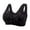 Black, variant on fheaev Front Closure Bras For Women Plus Size Post Surgery Brassiere Full Coverage No Underwire Wireless Snap Closing Convenient Everyday Bra Front Button Older Women Front Buckle Corset Bra