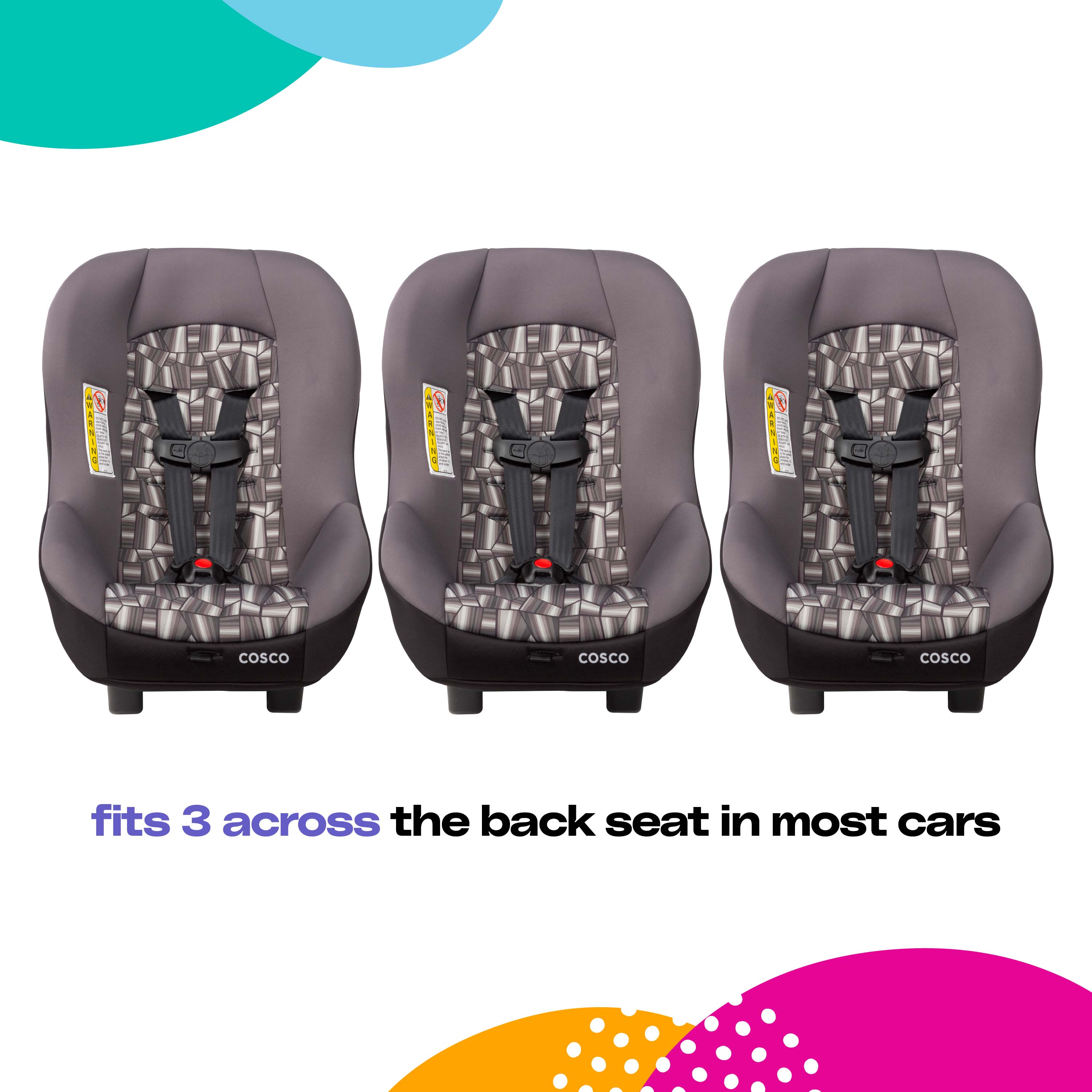 Cosco Kids Scenera NEXT Convertible Car Seat, Mimic - image 8 of 19