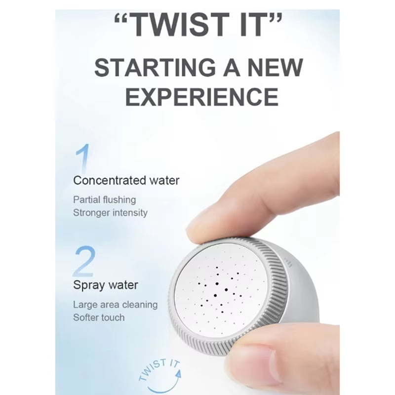 iKeener Portable Handheld Electric Bidet Sprayer - Rechargeable Personal Hygiene Cleaner with 250ml Large Capacity Bottle for Travel, Baby Care, Postpartum & Daily Use