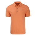 thumbnail image 2 of Men's Cutter & Buck Heather Orange Houston Astros Forge Eco Heathered Stripe Stretch Recycled Polo, 2 of 3
