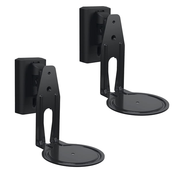 Soportes de pared para altavoces Sanus para Sonos Era 100, color blanco, paquete de 2