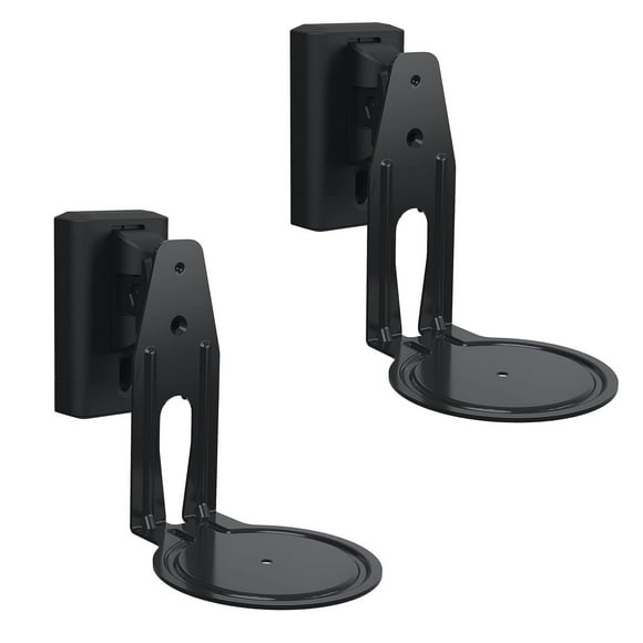 Soportes de pared para altavoces Sanus para Sonos Era 100, color blanco, paquete de 2
