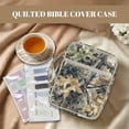 thumbnail image 3 of Xixirimido Forest Camo Print Bible Cover Case Large Quilted Bible Carrying Case with Handles & Bookmarks Bible Study Supplies & Accessories Christian Gifts for Church, 3 of 7