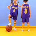thumbnail image 1 of Ensemble de Sport à Séchage Rapide 2 Pcs Garçons Filles Vêtements de Sport Garçons Filles Tenue de Basketball - ZIORGSHF, 1 of 2