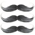 thumbnail image 1 of 3pcs Fake Beard Prop False Beard Funny Cosplay Prop Halloween Cosplay Party Supply, 1 of 4