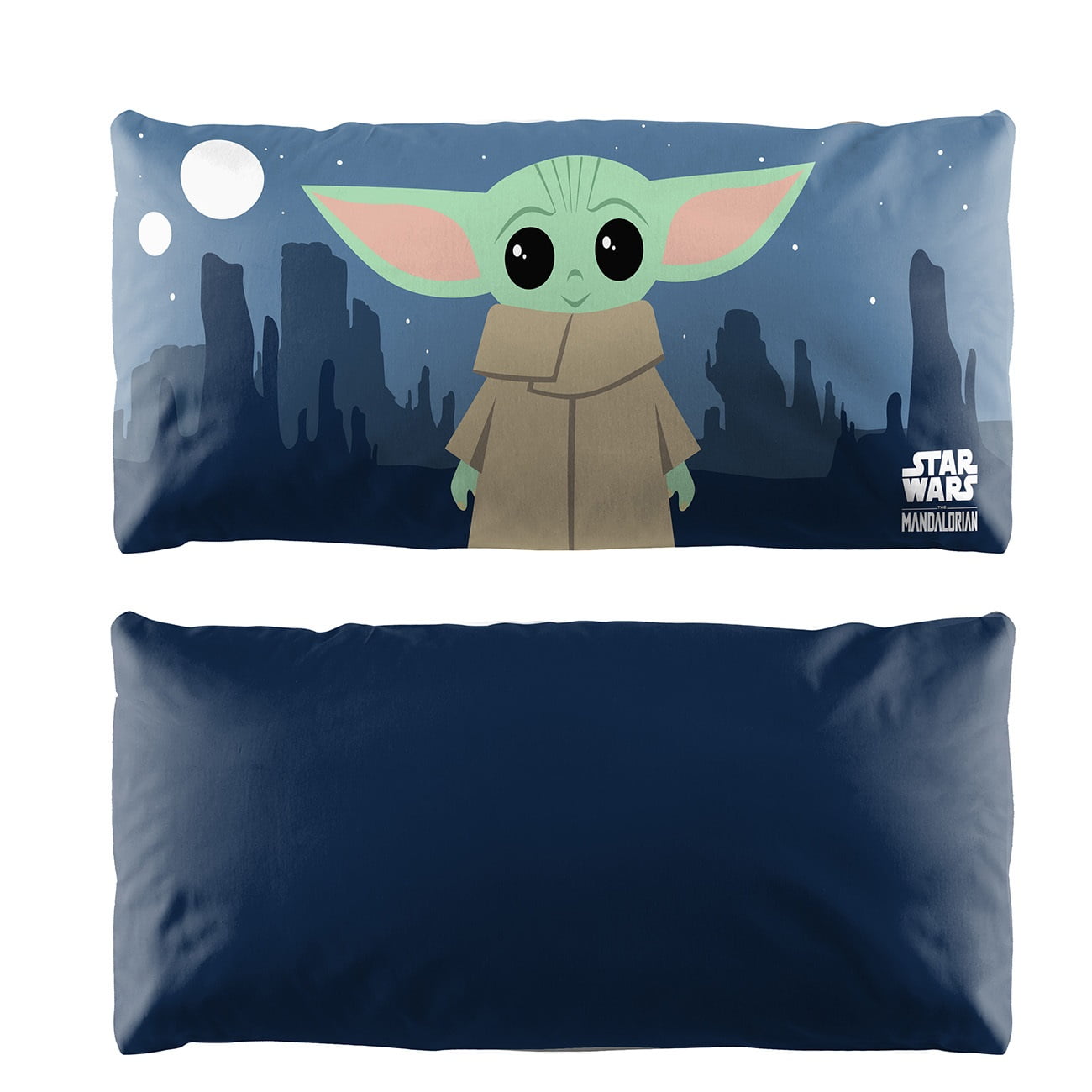 Yoda/Saber Star Wars Pillowcases Pillow Covers 18"x18" 100% Cotton Set of 2 
