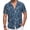 Blue03, variant on Men's Hawaiian Shirt Short Sleeve Floral Button Down Casual Summer Beach Vacation Shirts Tropical Holiday Lightweight Breathable,L
