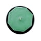 thumbnail image 3 of Vela Energética color Verde, Equilibrio y Conexión, Con Base de Acero, 3 of 4