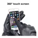 thumbnail image 4 of Guantes De Cuero De Invierno Pantalla Táctil Cálido Y Suave, 4 of 7