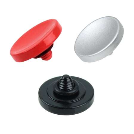 Foto&Tech 3PC Red+BK+Silver Soft Shutter Release Button Compatible w/Fujifilm X-T20 X-T10 X-T3 X-T2 X-PRO2 X-PRO1 X100F X100T X100S X30 X-E2S X-E3/Sony RX1R II RX10 IV III II/Leica M9/Nikon Df F3 price history on PriceWatchPro