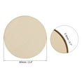 thumbnail image 2 of Uxcell 2.4 Inch Unfinished Blank Round Wood Slices for DIY Art Crafts Decor 100 Pack, 2 of 6