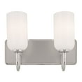 thumbnail image 2 of Solia 2-Light Bathroom Vanity Light in Polished Nickel, 2 of 12