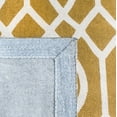 thumbnail image 5 of SAFAVIEH Cedar Brook Dubhan Geometric Cotton Area Rug, Citron/Ivory, 9' x 12', 5 of 6