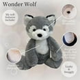 thumbnail image 3 of World's Softest Plush Wonder Wolf, Lushee, Large, 16" Stuffed, 3 of 5