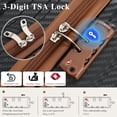 thumbnail image 4 of imerelez 6-Piece Luggage Set, Durable Hardshell ABS Suitcase with Spinner Wheels, TSA Lock, Side Hooks, Lightweight Carry-On & Checked Luggage, 4 of 8