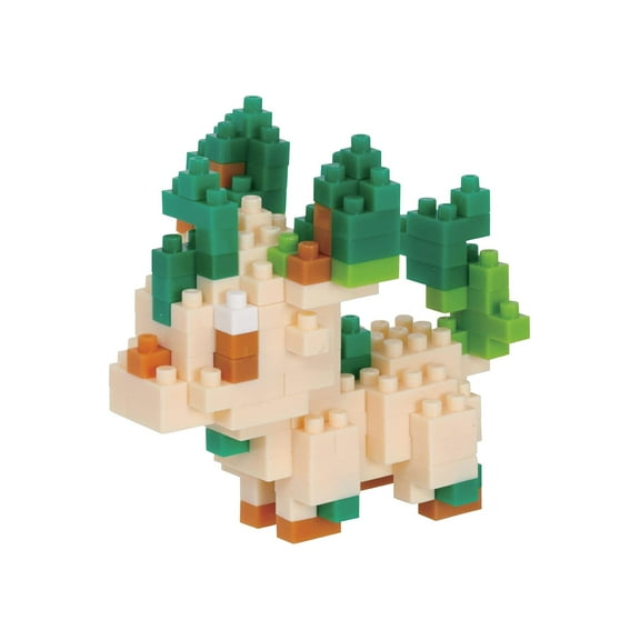 Nanoblock - Leafeon Pokémon Nanoblock  Series Building Kit Ages 12 