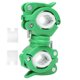 thumbnail image 1 of Soporte giratorio para linterna de exterior para ciclismo (verde) Soporte de luz para bicicleta ajustable 360°, 1 of 8
