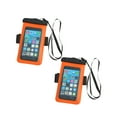 thumbnail image 2 of Xihbxyly Bolsa Impermeable para Teléfono, Diseño Transparente de Doble Cara, Sumergible Hasta 30 M, Pantalla Sensible, Incluye Cordón Flotante y Brazalete, Ideal para Actividades Al Aire Libre, Ajust, 2 of 2