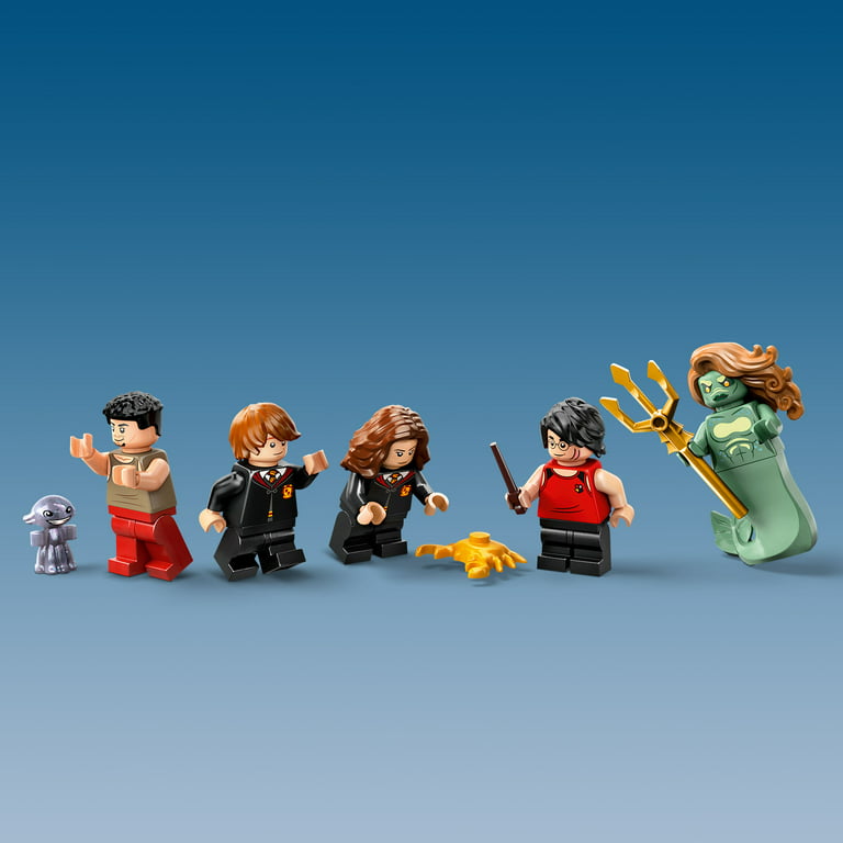 LEGO Harry Potter Triwizard Tournament: The Black Lake Building Toy 76420 -  Goblet of Fire Toy Set with Harry, Hermione, and Ron Mini Figures, Magical