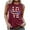 Wine, variant on Qetyuw Womens Independence Day Tank Tops Casual Patriotic Red White and Blue Print Tshirts Cute Sleeveless T-shirts Cami Workout Crewneck Tanks Work Tops for Women