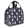thumbnail image 2 of Disketp Llamas 1 for Insulated Lunch Bag for Women and Men, Perfect for Work, Hiking, Picnic, 2 of 8