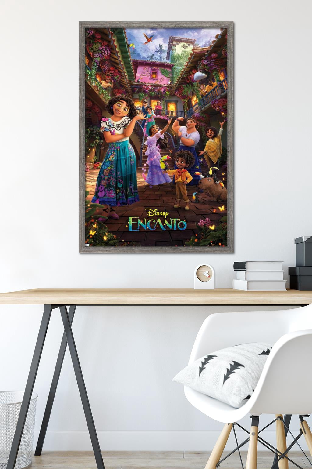 Disney Encanto - Family One Sheet Wall Poster, 22.375" x 34" Framed