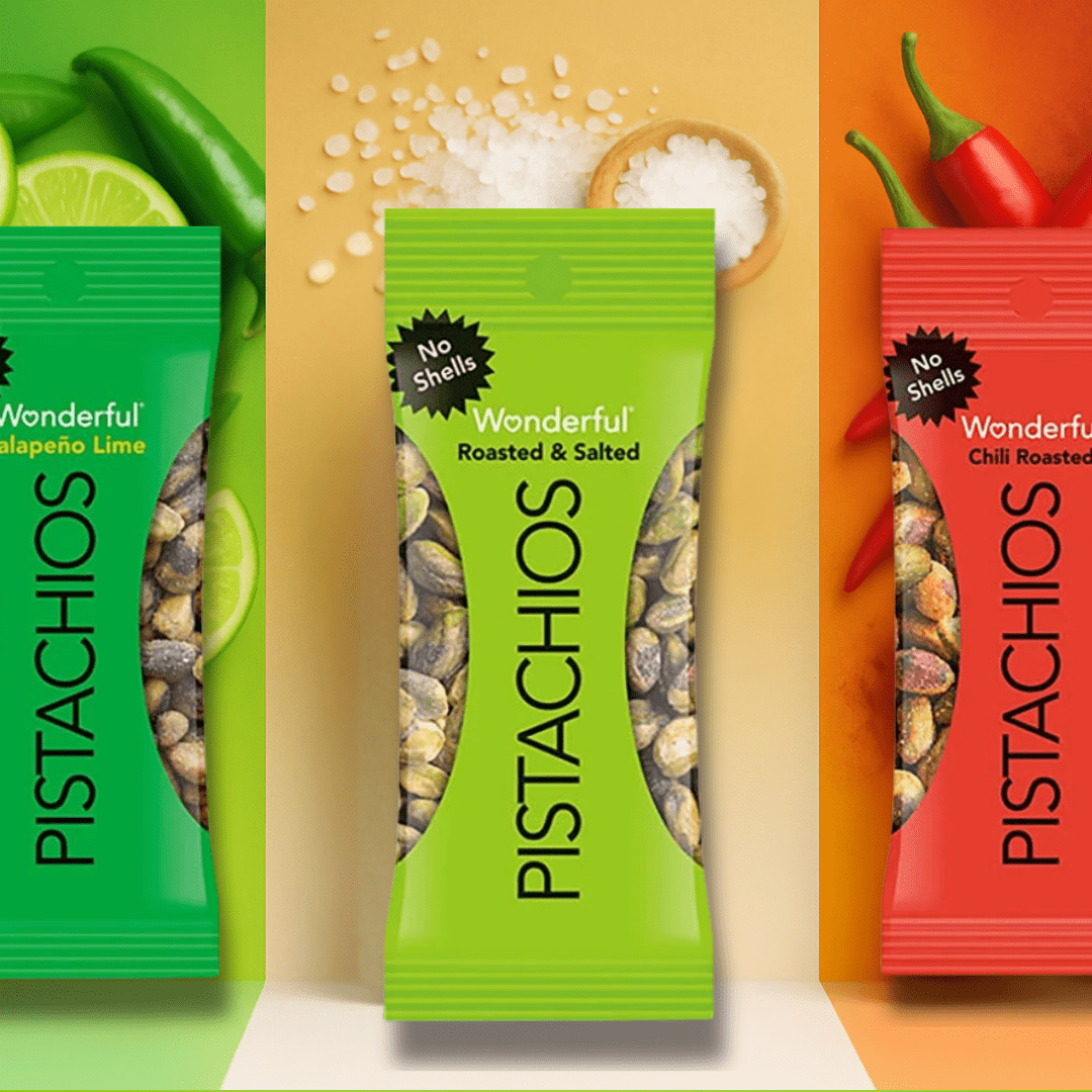 No shell Pistachio Variety Pack – 21 Individual Snack Packs, Roasted & Salted Pistachios, Convenient Single Serve Nut Snacks for On-the-Go, Lunches & Vending